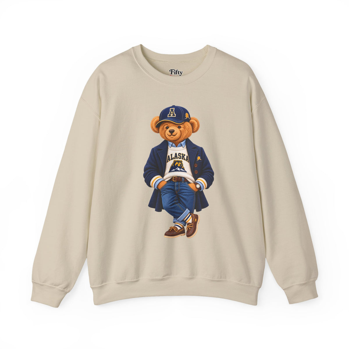 Alaska - Game Day Teddy Bear Sweatshirt