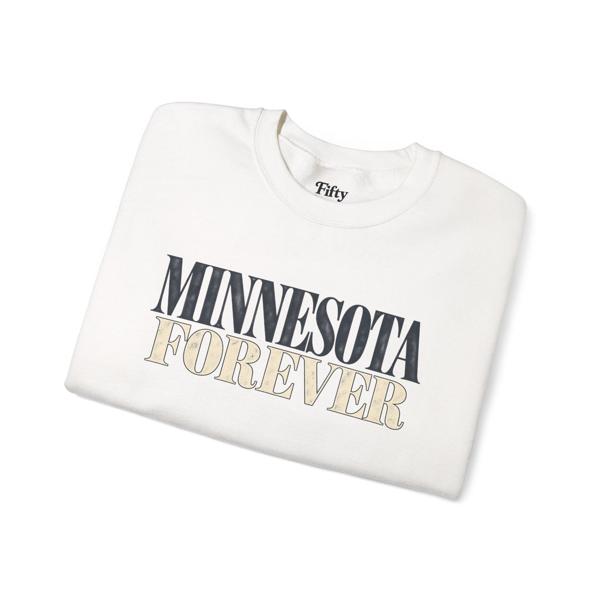 Minnesota Forever Unisex Crewneck Sweatshirt State Name Graphic