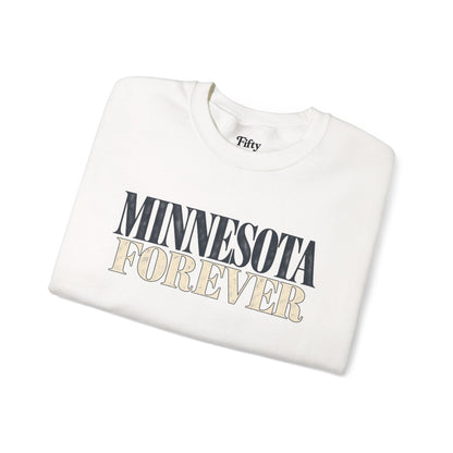 Minnesota Forever Unisex Crewneck Sweatshirt State Name Graphic