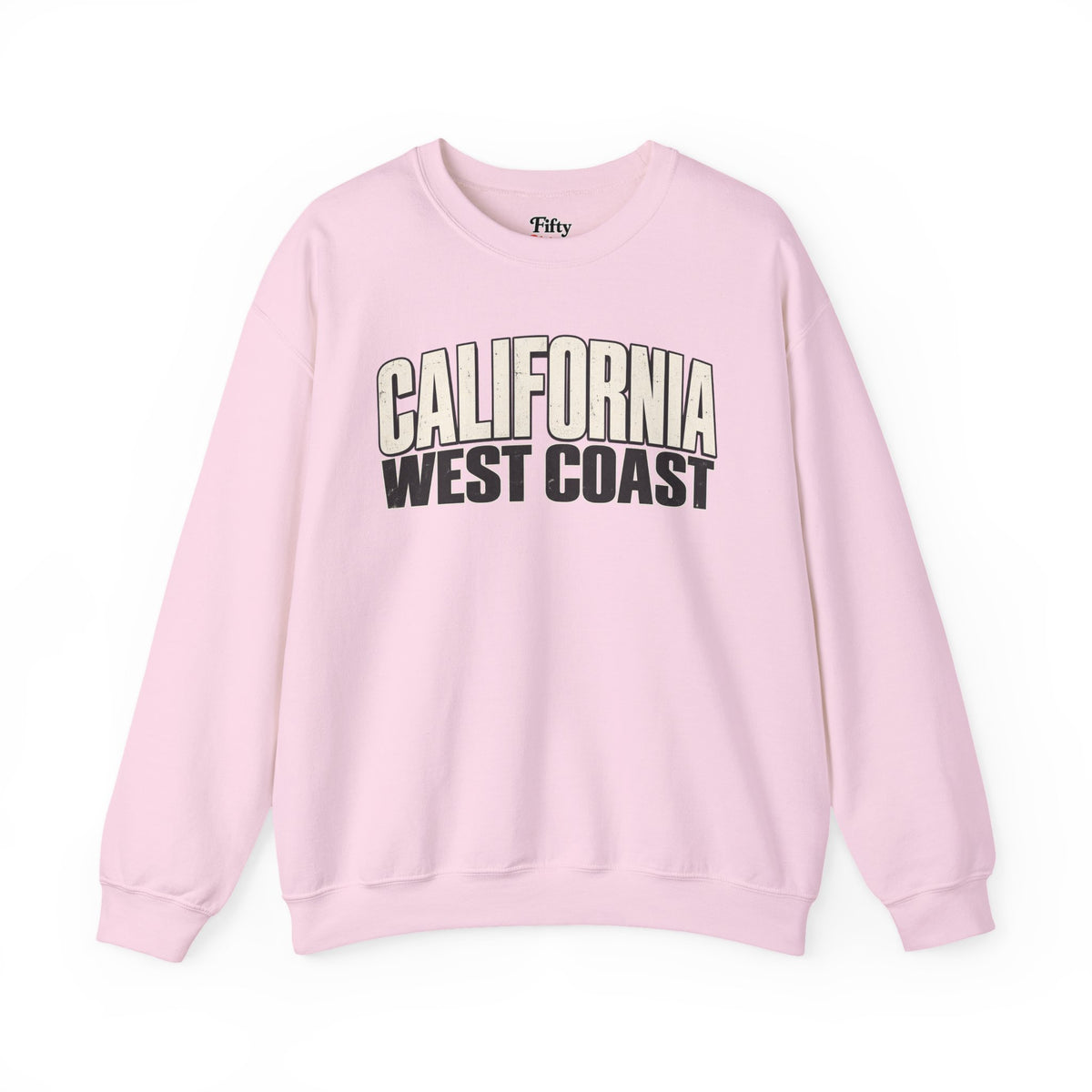 California West Coast Unisex Crewneck Sweatshirt State Name Graphic