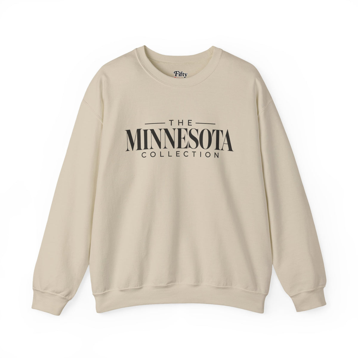The Minnesota Collection Unisex Crewneck Sweatshirt State Name Graphic