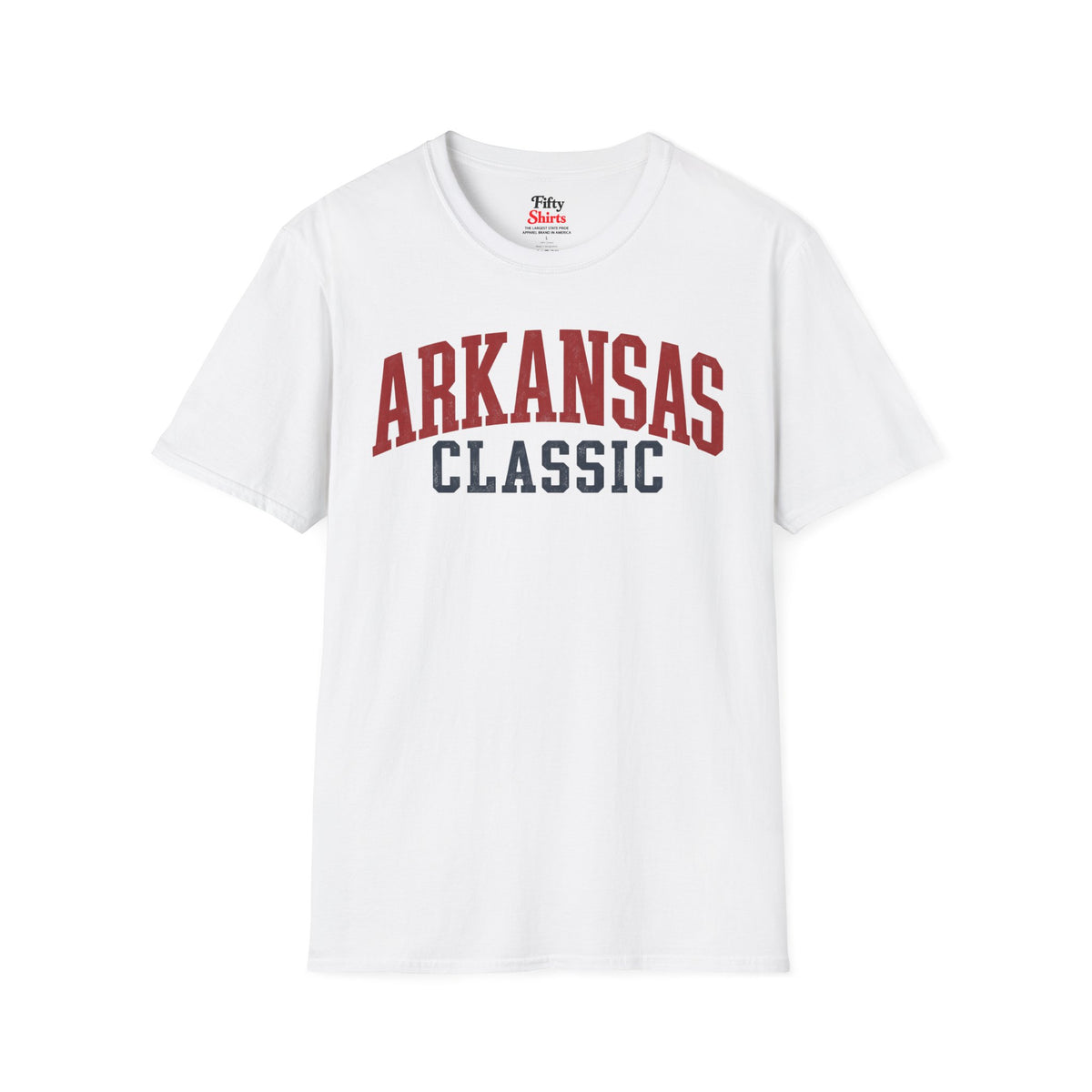Arkansas Classic Unisex Softstyle T Shirt State Name Graphic Tee