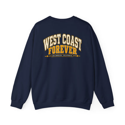 West Coast Forever Los Angeles Unisex Crewneck Sweatshirt Graphic