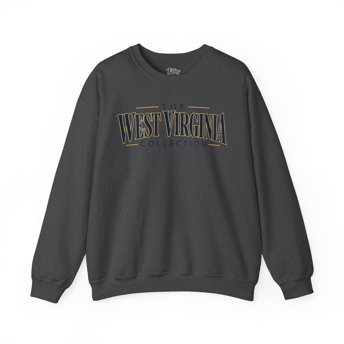 The West Virginia Collection Unisex Crewneck Sweatshirt State Name Graphic