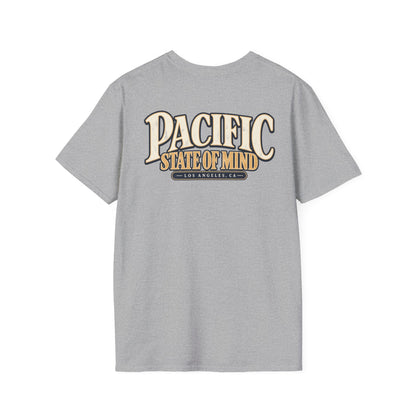 Pacific State Of Mind Los Angeles Unisex Softstyle Graphic Tee