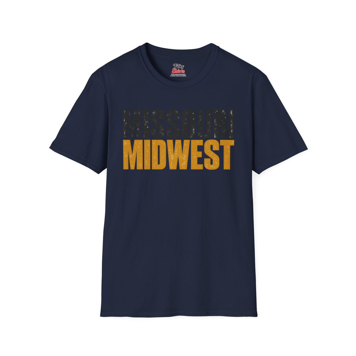 Missouri Midwest Unisex Softstyle T Shirt State Name Graphic Tee