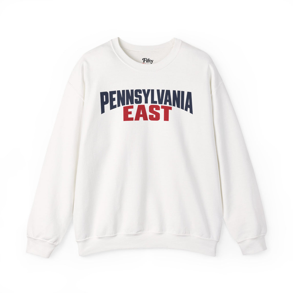 Pennsylvania East Unisex Crewneck Sweatshirt State Name Graphic