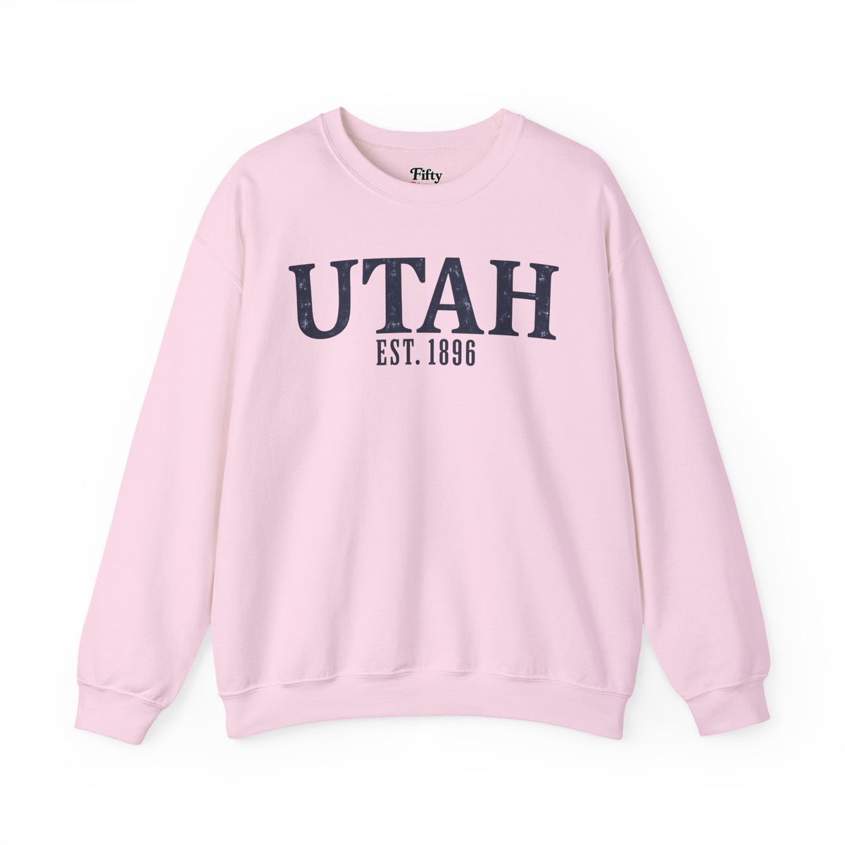 Utah Est. 1896 Unisex Crewneck Sweatshirt State Name Graphic
