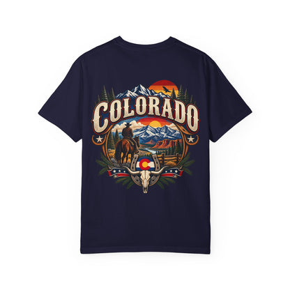 Colorado Wild West  Unisex Comfort Color 1717 Streetwear Graphic Tee
