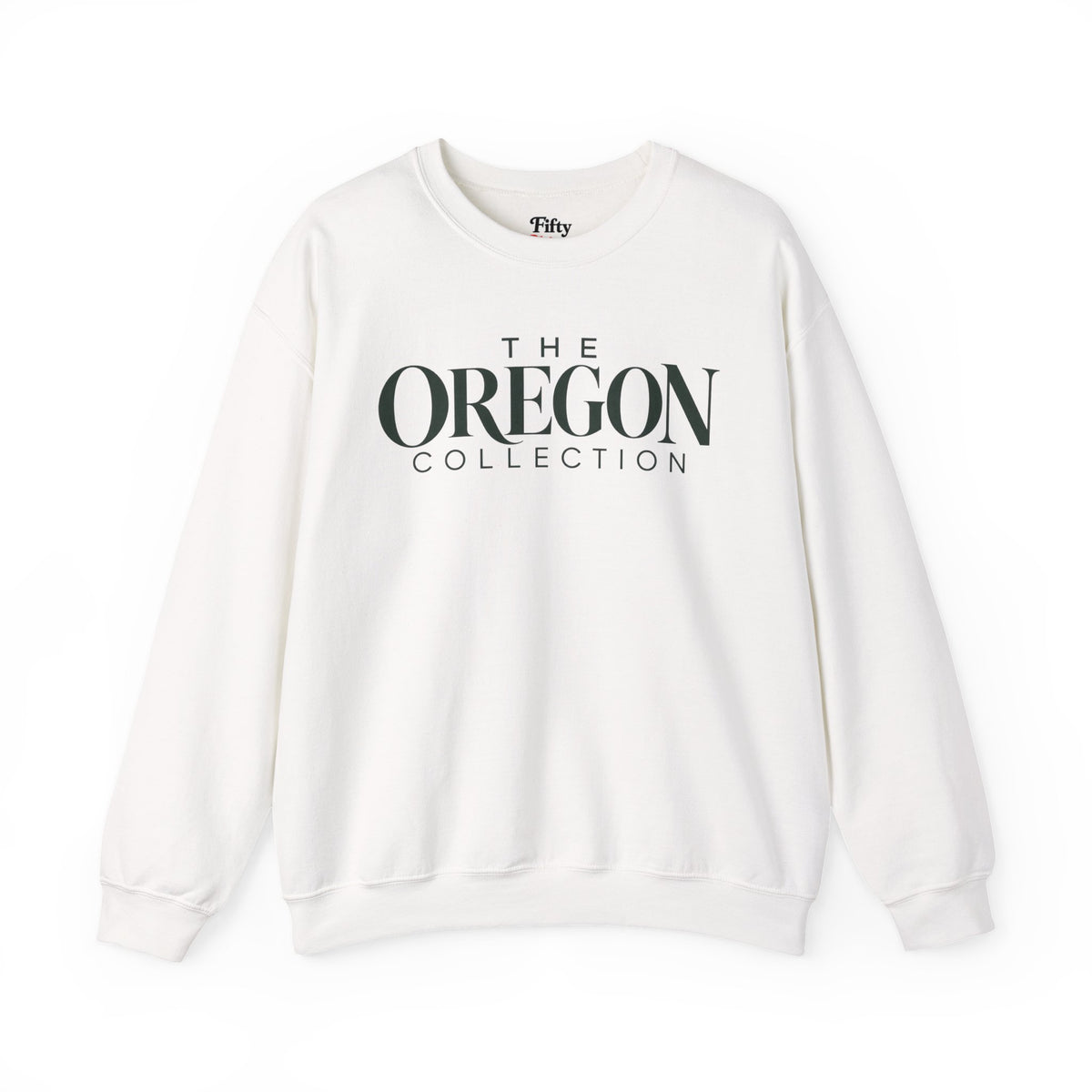 The Oregon Collection Unisex Crewneck Sweatshirt State Name Graphic