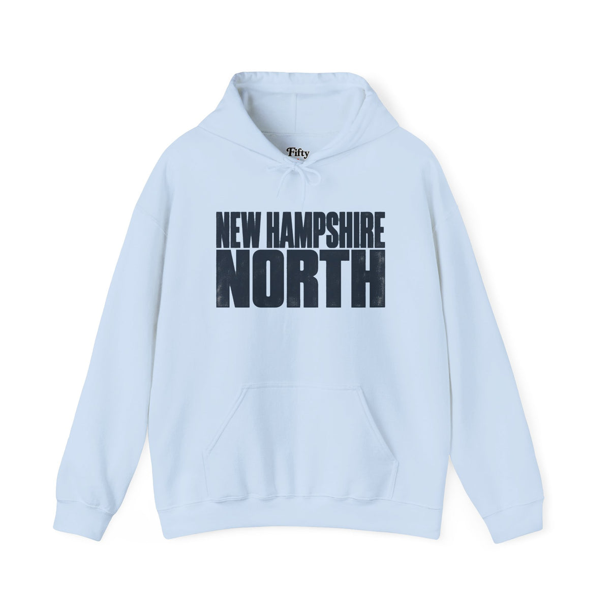 New Hampshire North Unisex Hoodie State Name Graphic