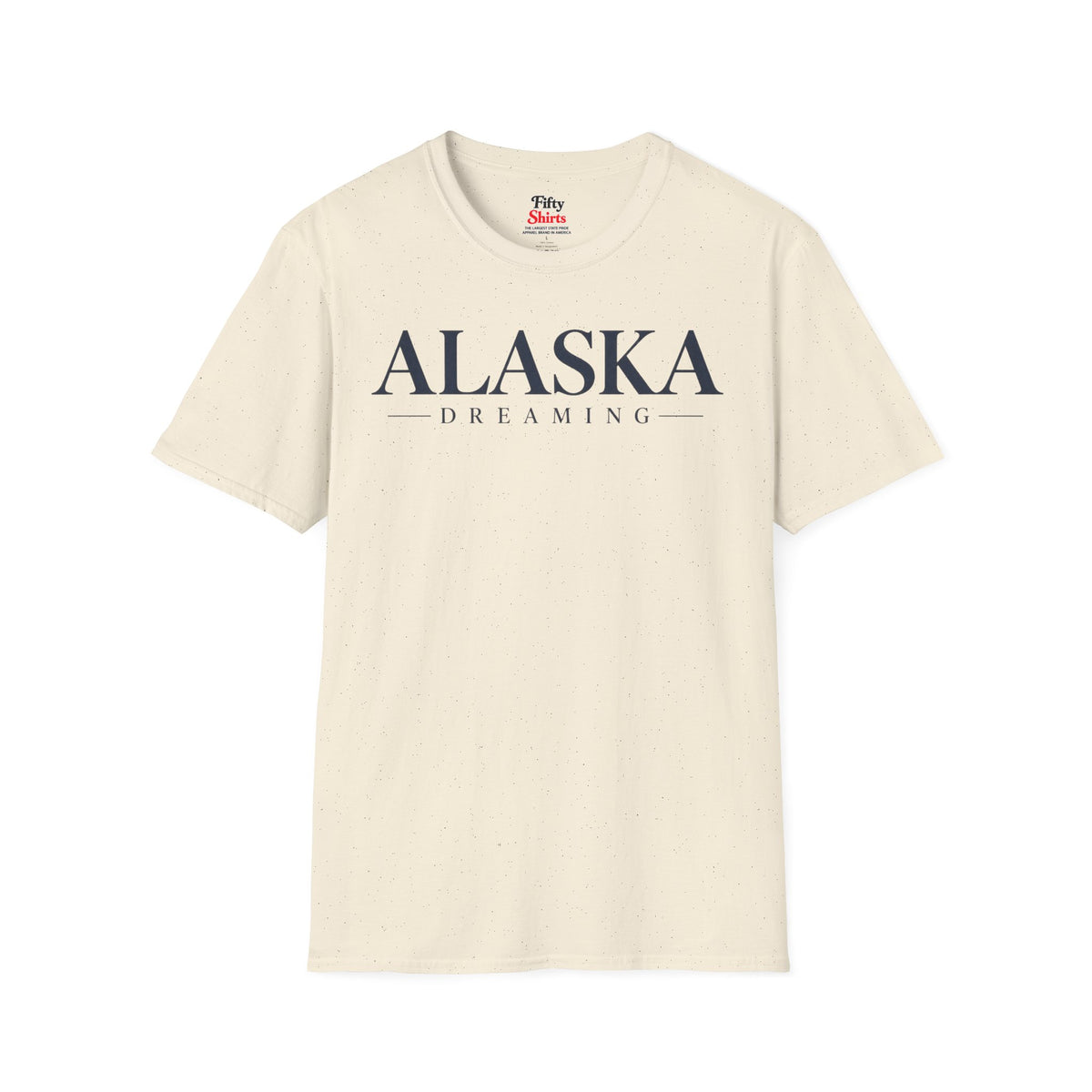 Alaska Dreaming Unisex Softstyle T Shirt State Name Graphic Tee
