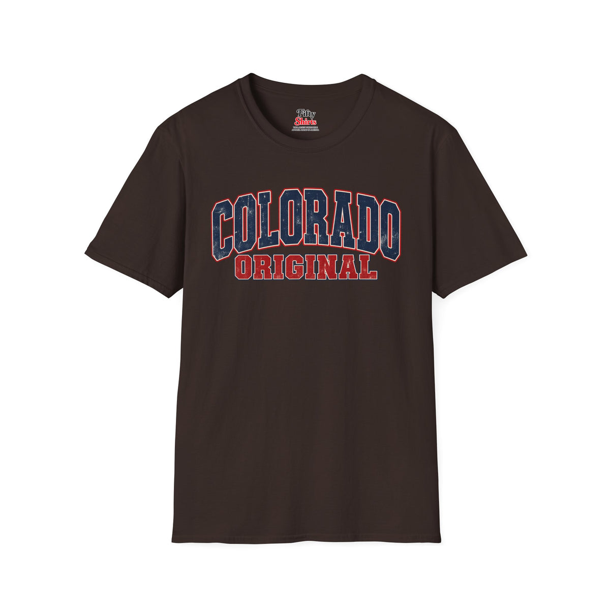 Colorado Original Unisex Softstyle T Shirt State Name Graphic Tee
