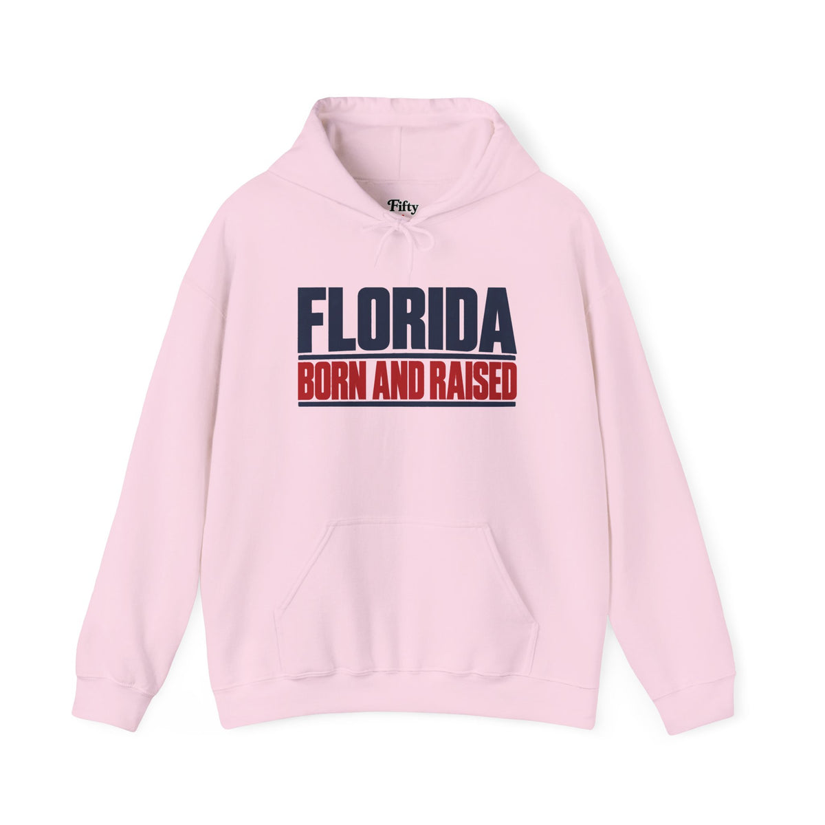 Florida Born and Raised Modern Streetwear Unisex Hoodie Graphic