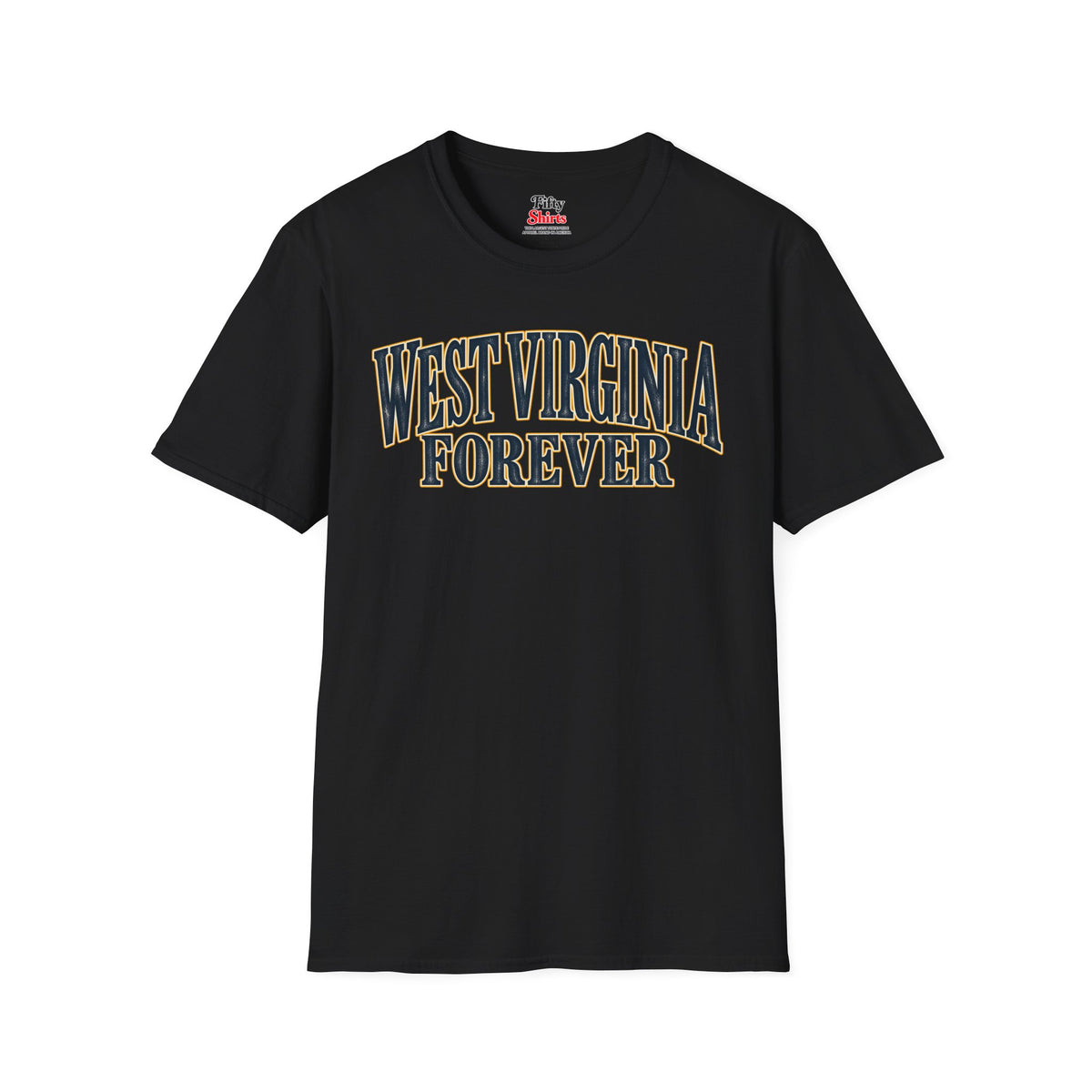 West Virginia Forever Unisex Softstyle T Shirt State Name Graphic Tee