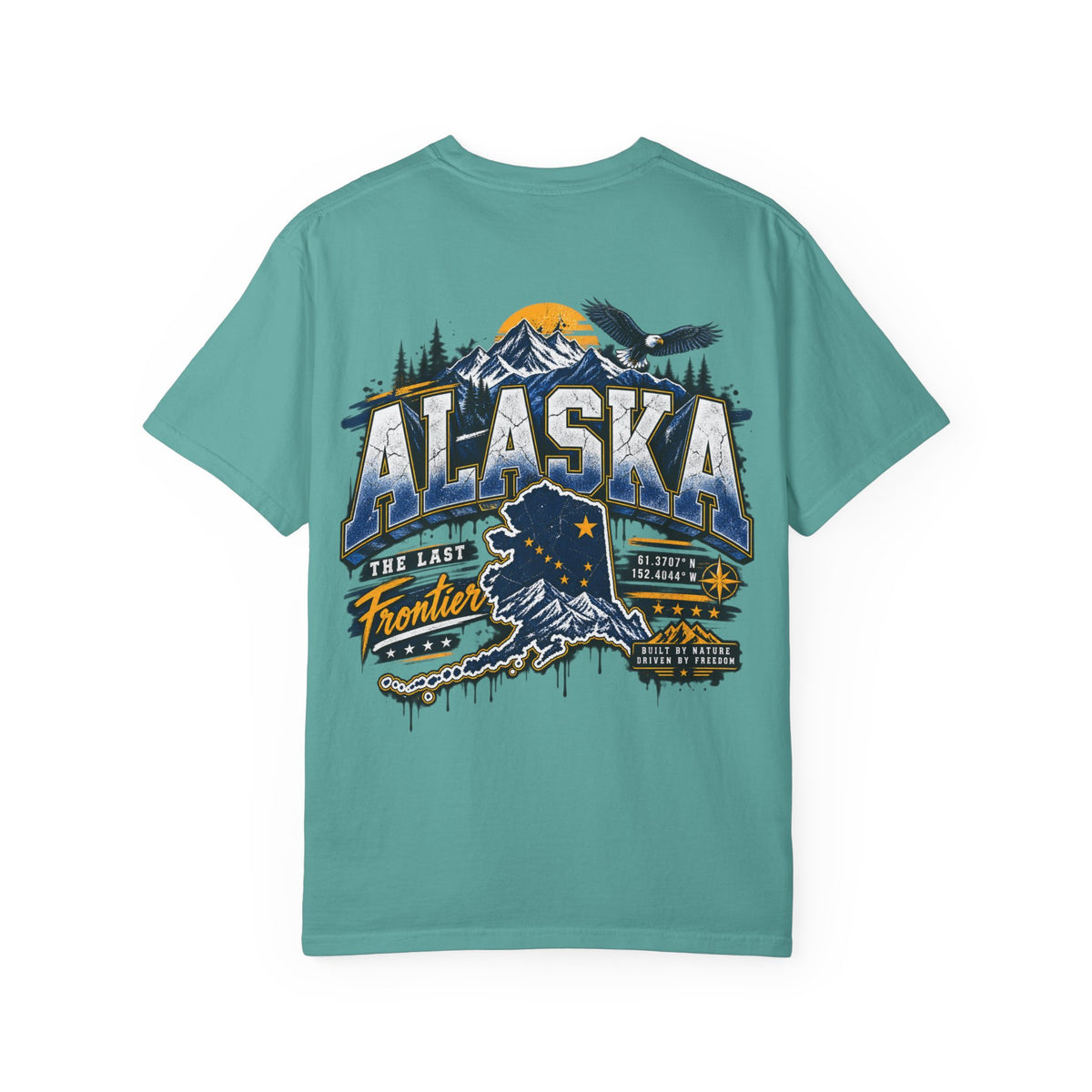 Alaska Street Legacy  Unisex Comfort Color 1717 Streetwear Graphic Tee