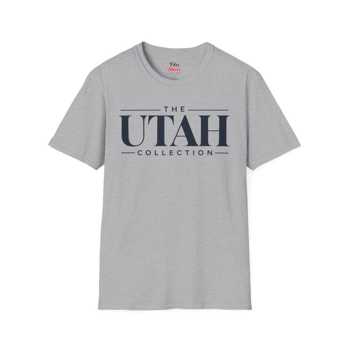 The Utah Collection Unisex Softstyle T Shirt State Name Graphic Tee