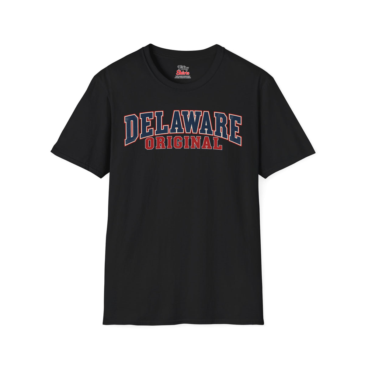 Delaware Original Unisex Softstyle T Shirt State Name Graphic Tee