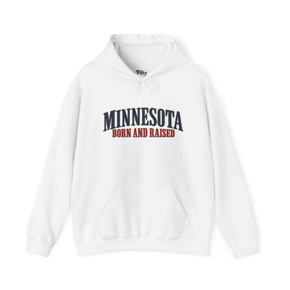 Minnesota Born and Raised Luxury Heritage Unisex Hoodie Graphic