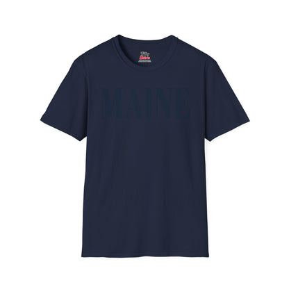 Maine Unisex Softstyle T Shirt State Name Graphic Tee