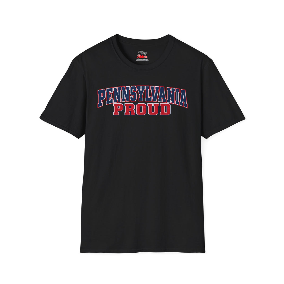 Pennsylvania Proud Unisex Softstyle T Shirt State Name Graphic Tee
