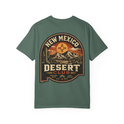 New Mexico Desert Club Unisex Comfort Color 1717 Streetwear Graphic Tee