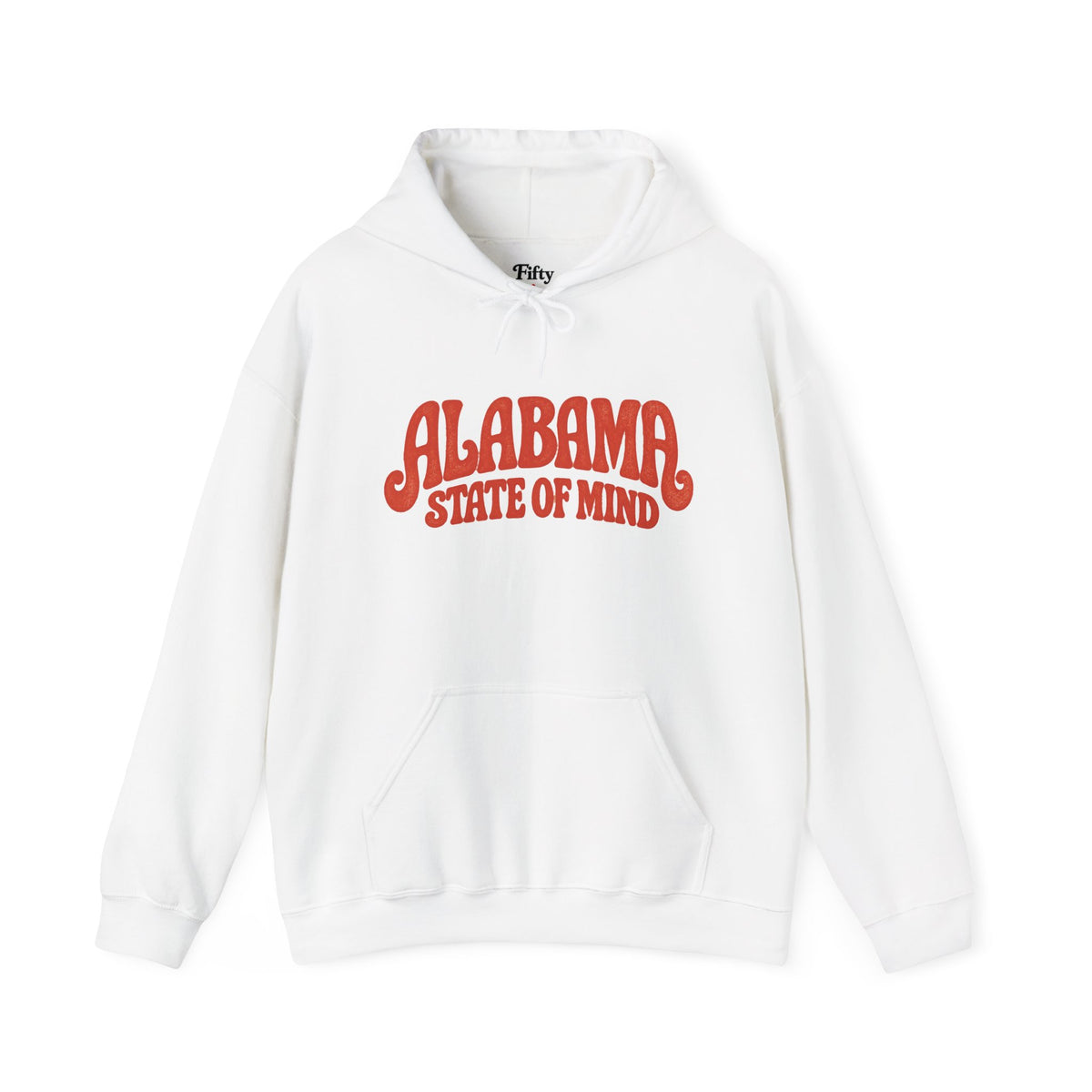 Alabama State of Mind Unisex Hoodie State Name Graphic