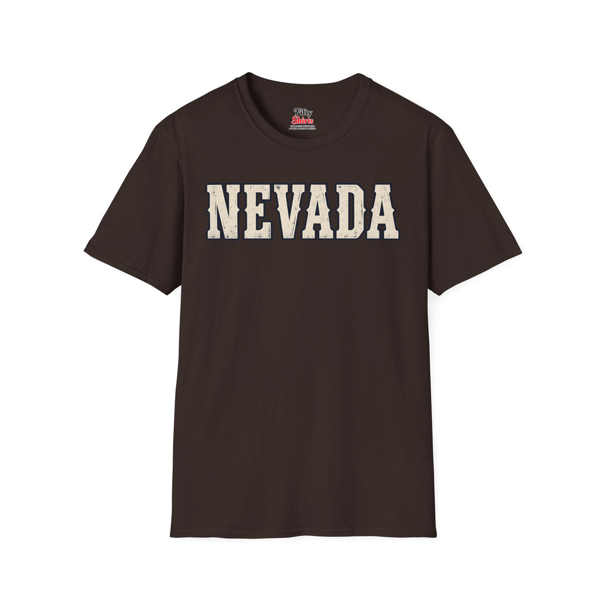 Nevada Unisex Softstyle T Shirt State Name Graphic Tee