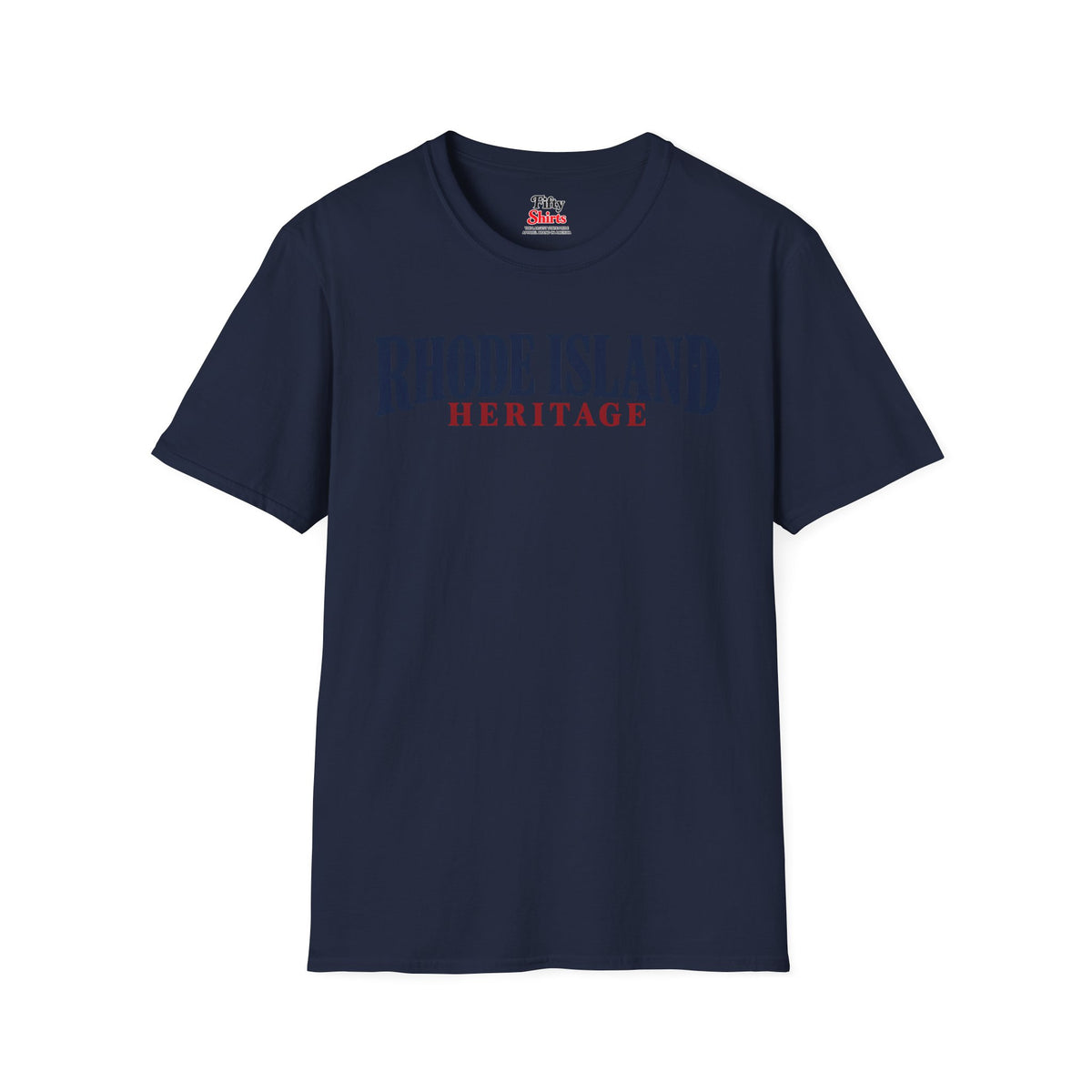 Rhode Island Heritage Unisex Softstyle T Shirt State Name Graphic Tee