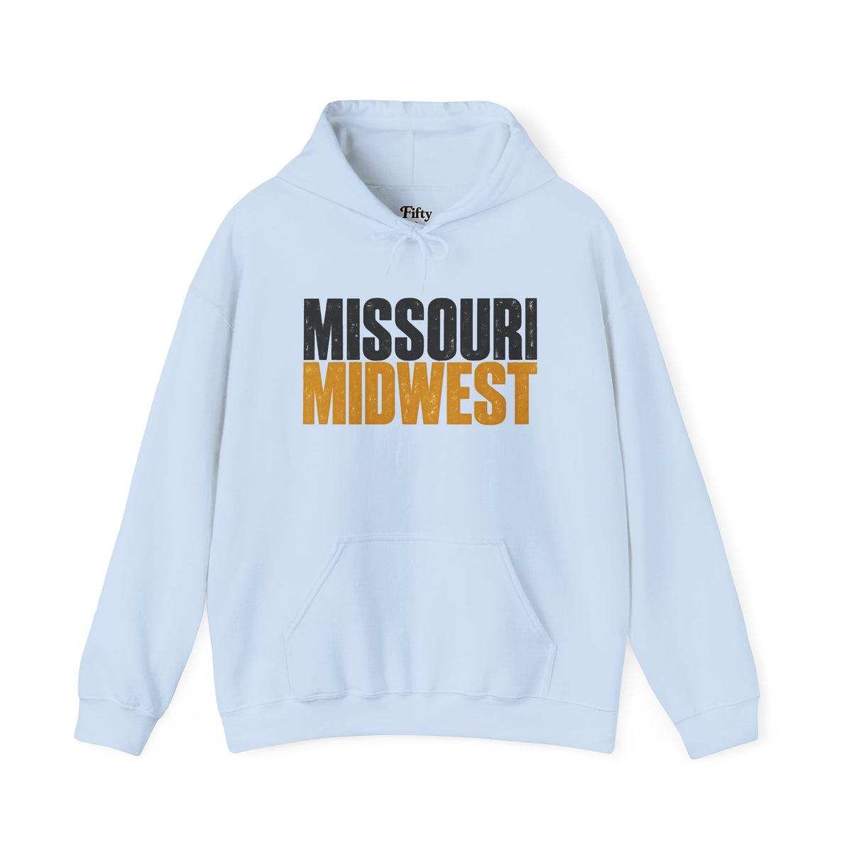 Missouri Midwest Unisex Hoodie State Name Graphic