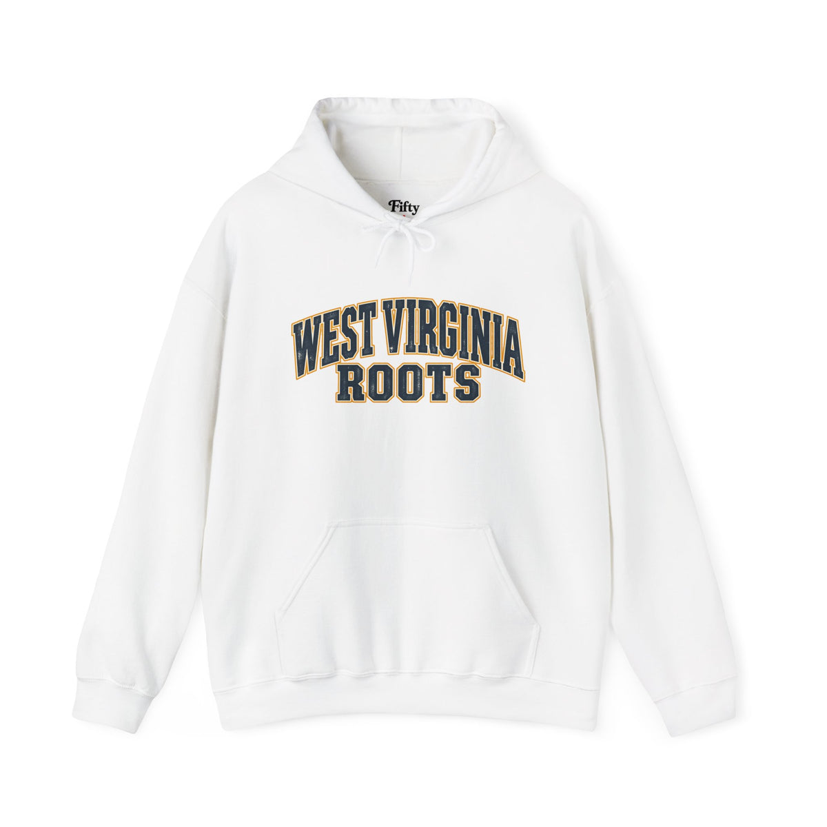 West Virginia Roots Unisex Hoodie State Name Graphic