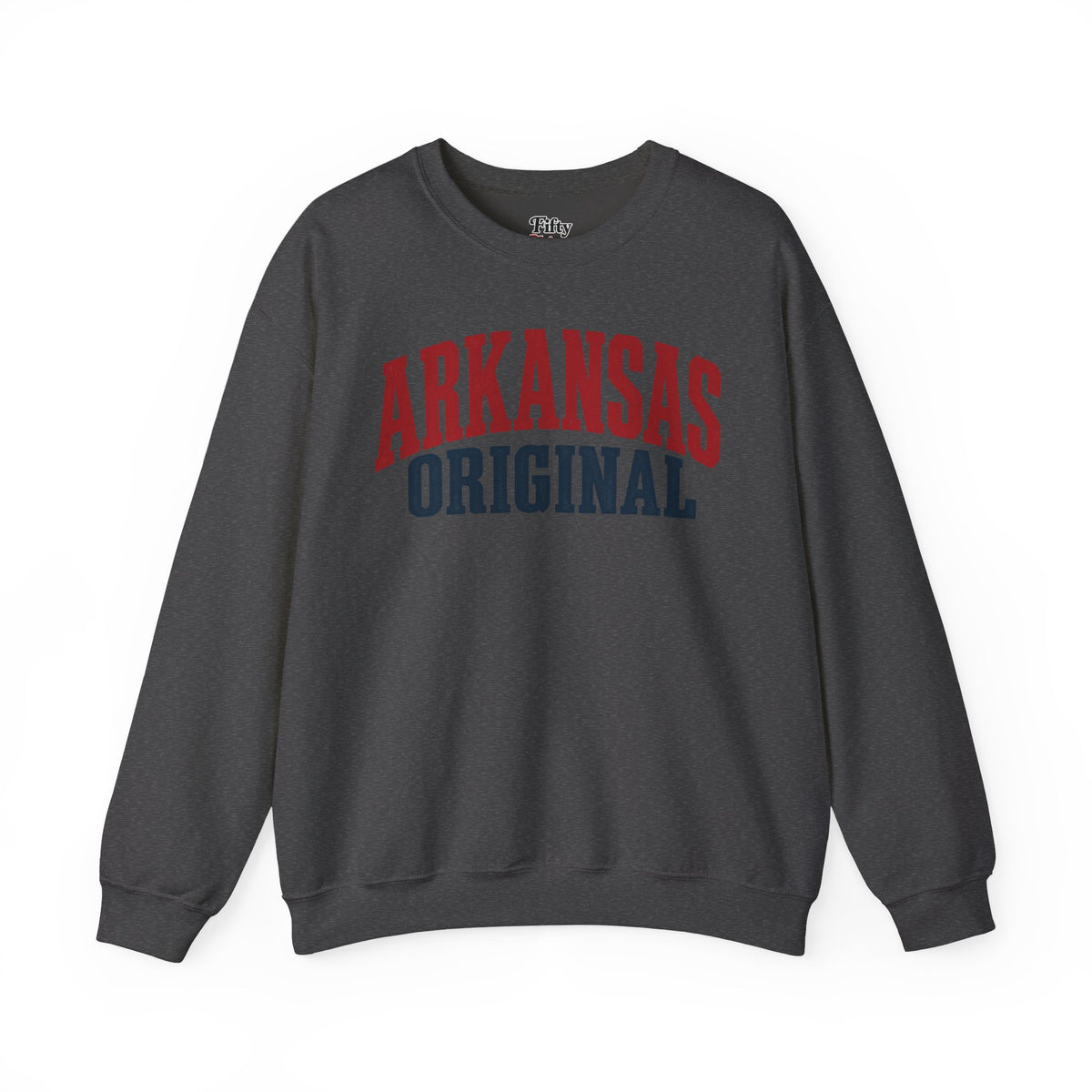 Arkansas Original Unisex Crewneck Sweatshirt State Name Graphic