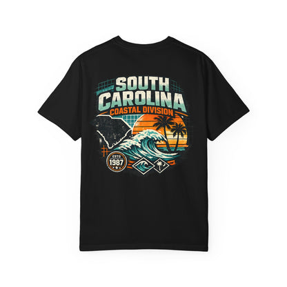 South Carolina Coastal Division Unisex Comfort Color 1717 Streetwear Graphic Tee