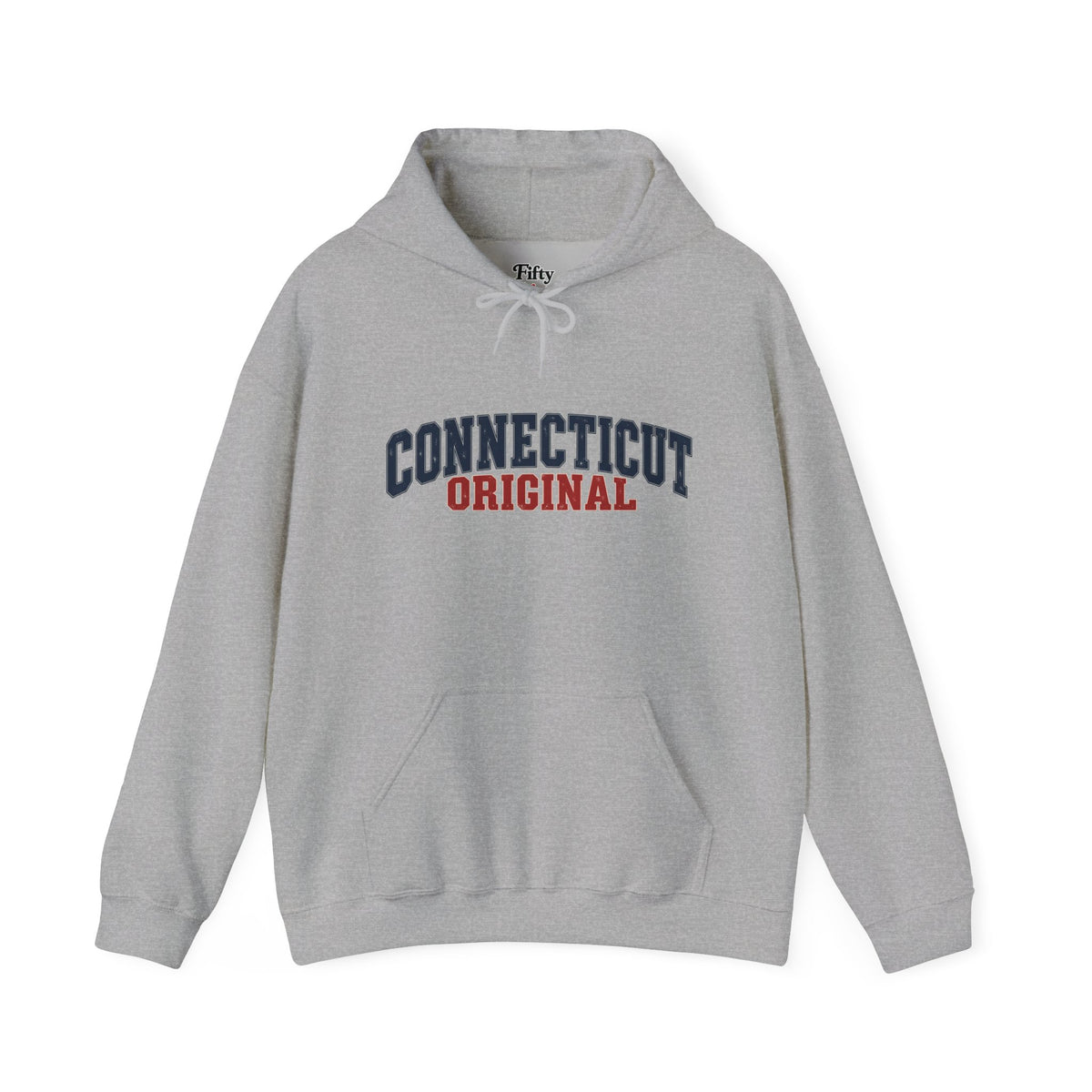 Connecticut Original Unisex Hoodie State Name Graphic