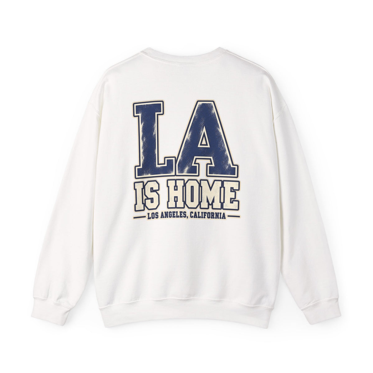 LA Is Home Los Angeles Unisex Crewneck Sweatshirt Graphic