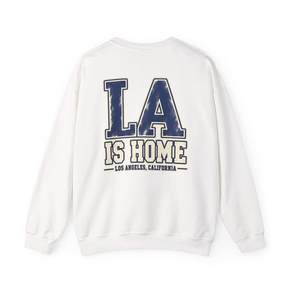 LA Is Home Los Angeles Unisex Crewneck Sweatshirt Graphic