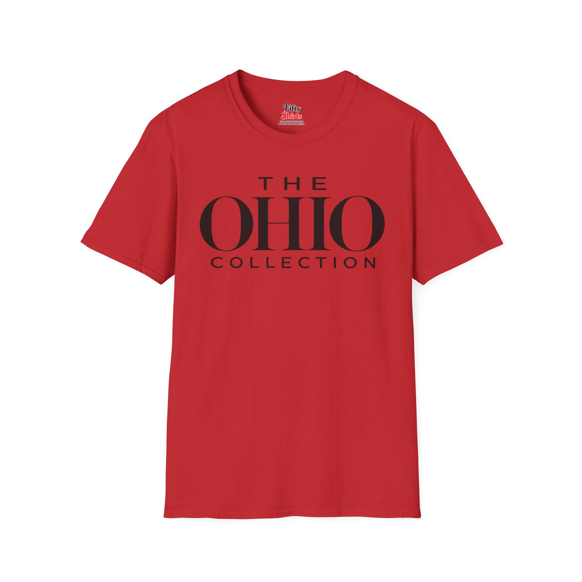 The Ohio Collection Unisex Softstyle T Shirt State Name Graphic Tee