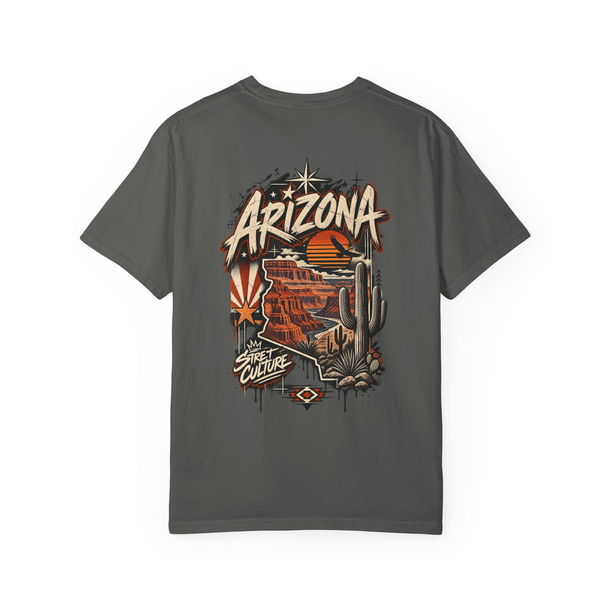 Arizona Street Culture  Unisex Comfort Color 1717 Streetwear Graphic Tee