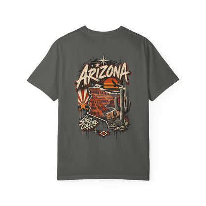 Arizona Street Culture  Unisex Comfort Color 1717 Streetwear Graphic Tee