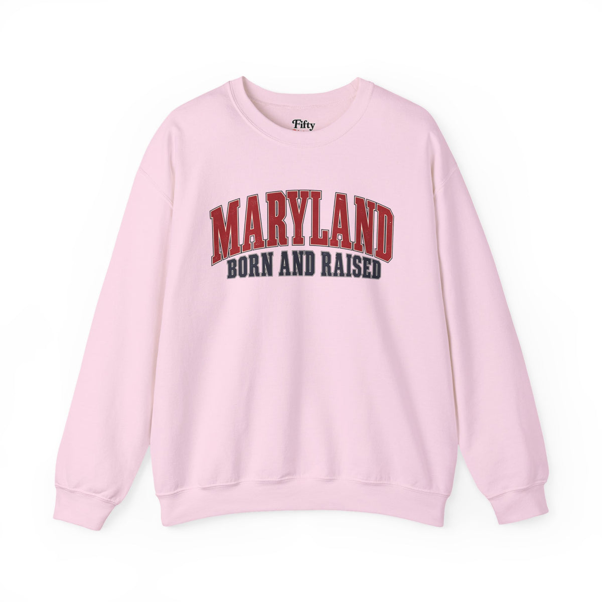Maryland Born and Raised Chesapeake Heritage Unisex Sweatshirt Graphic