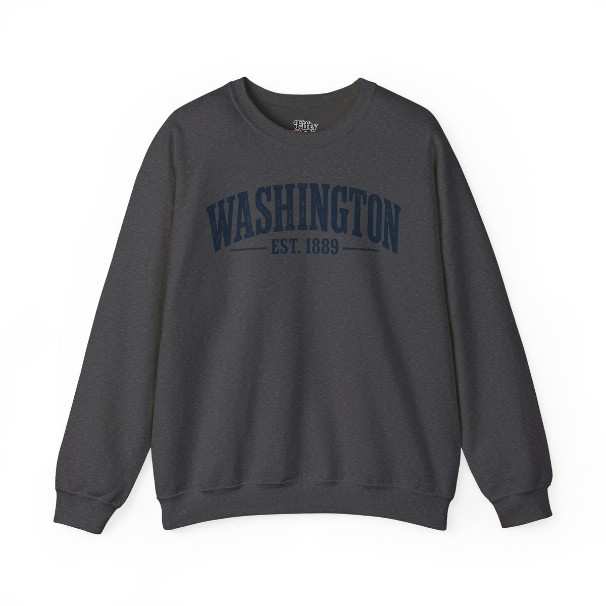 Washington Est 1889 Unisex Crewneck Sweatshirt State Name Graphic