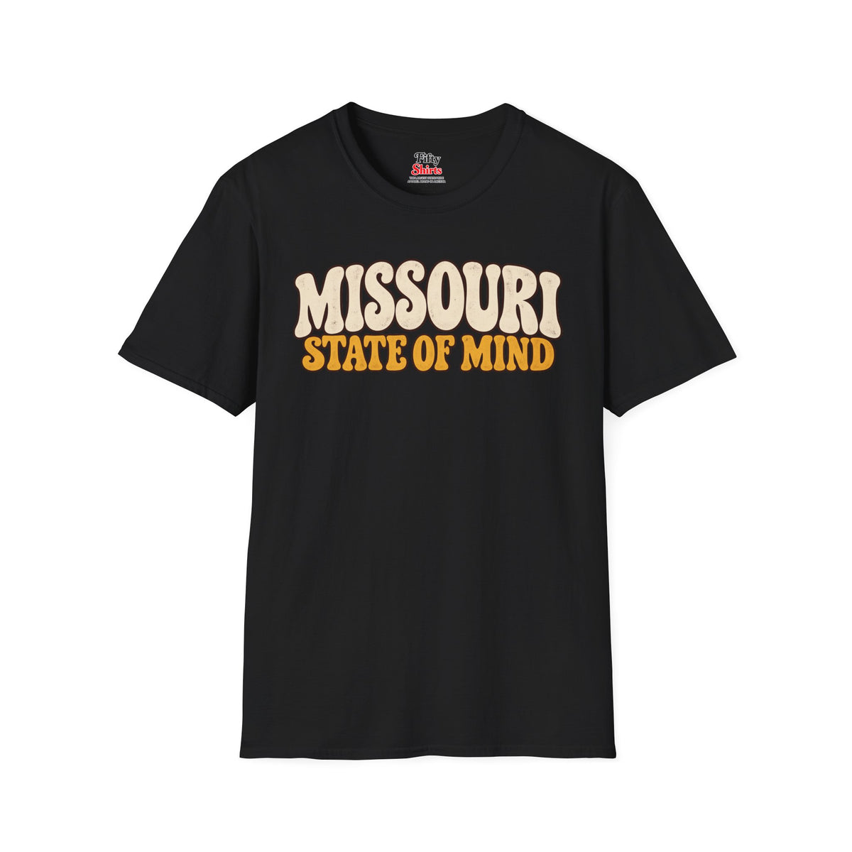 Missouri State of Mind Unisex Softstyle T Shirt State Name Graphic Tee