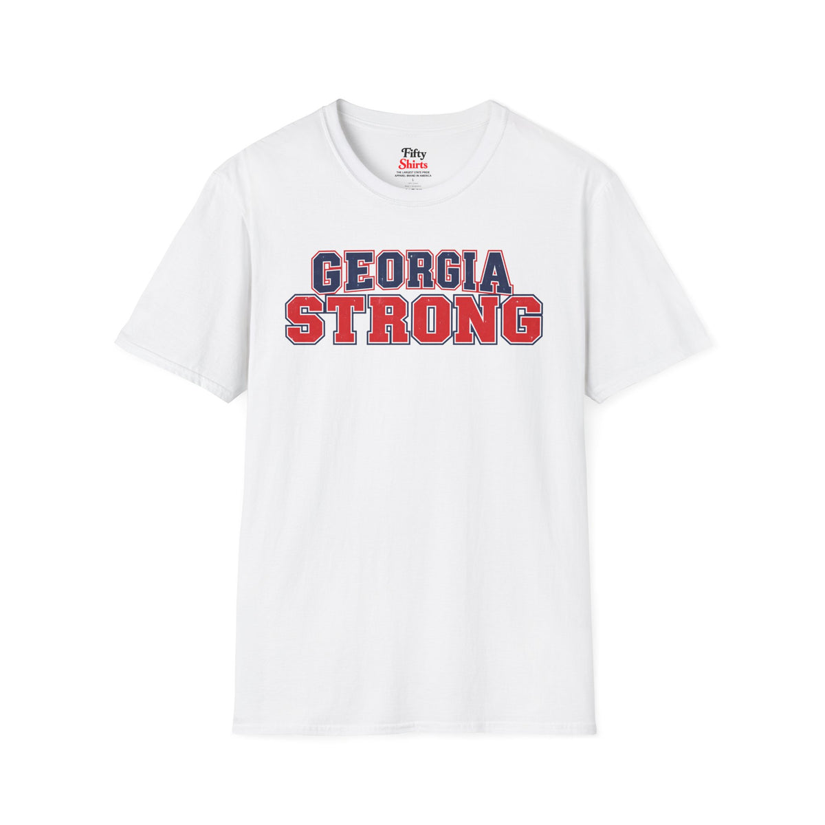 Georgia Strong Unisex Softstyle T Shirt State Name Graphic Tee