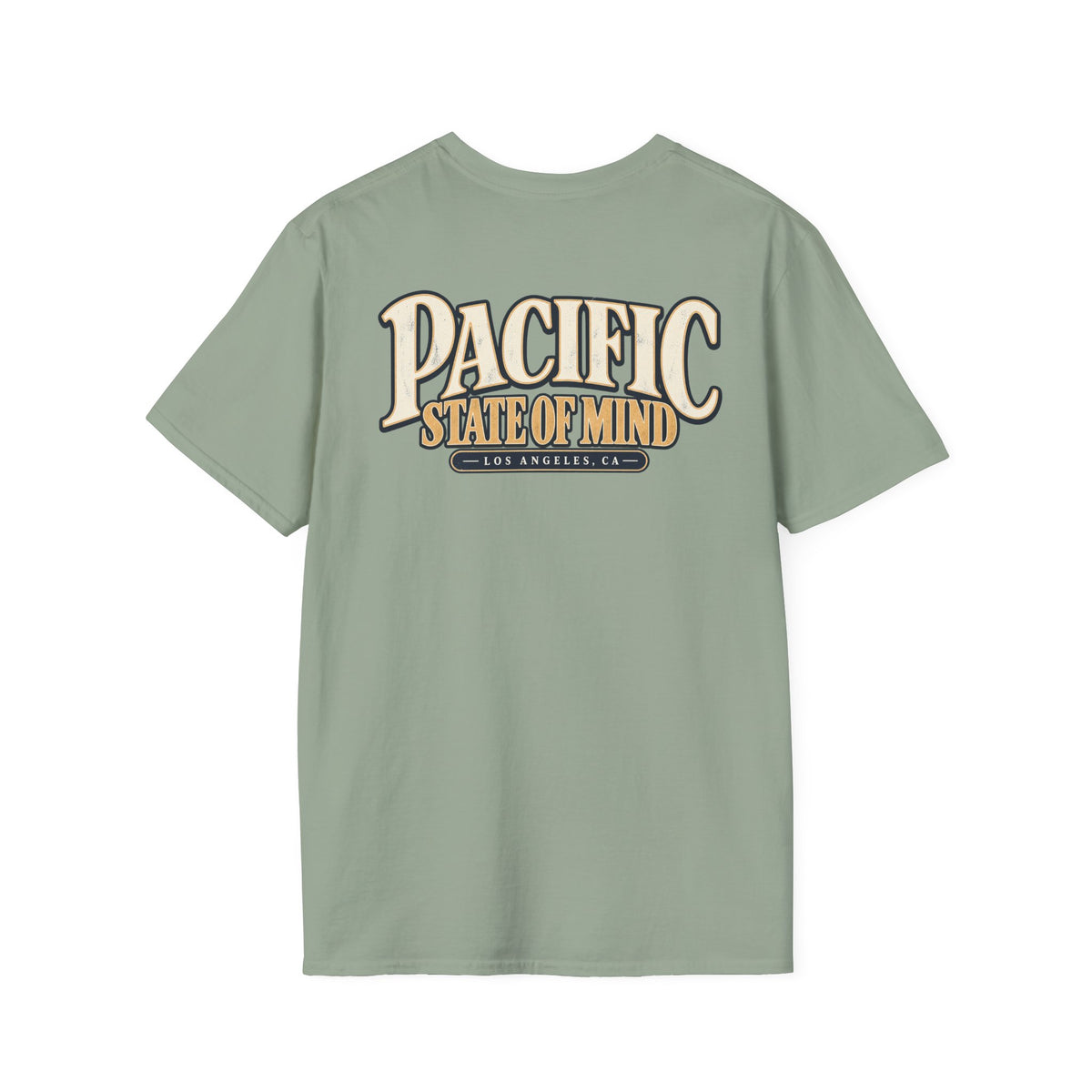 Pacific State Of Mind Los Angeles Unisex Softstyle Graphic Tee