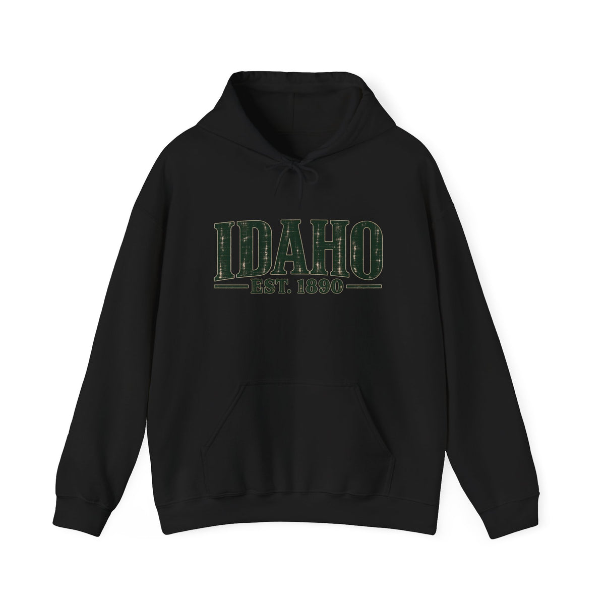 Idaho Est 1890 Unisex Hoodie State Name Graphic