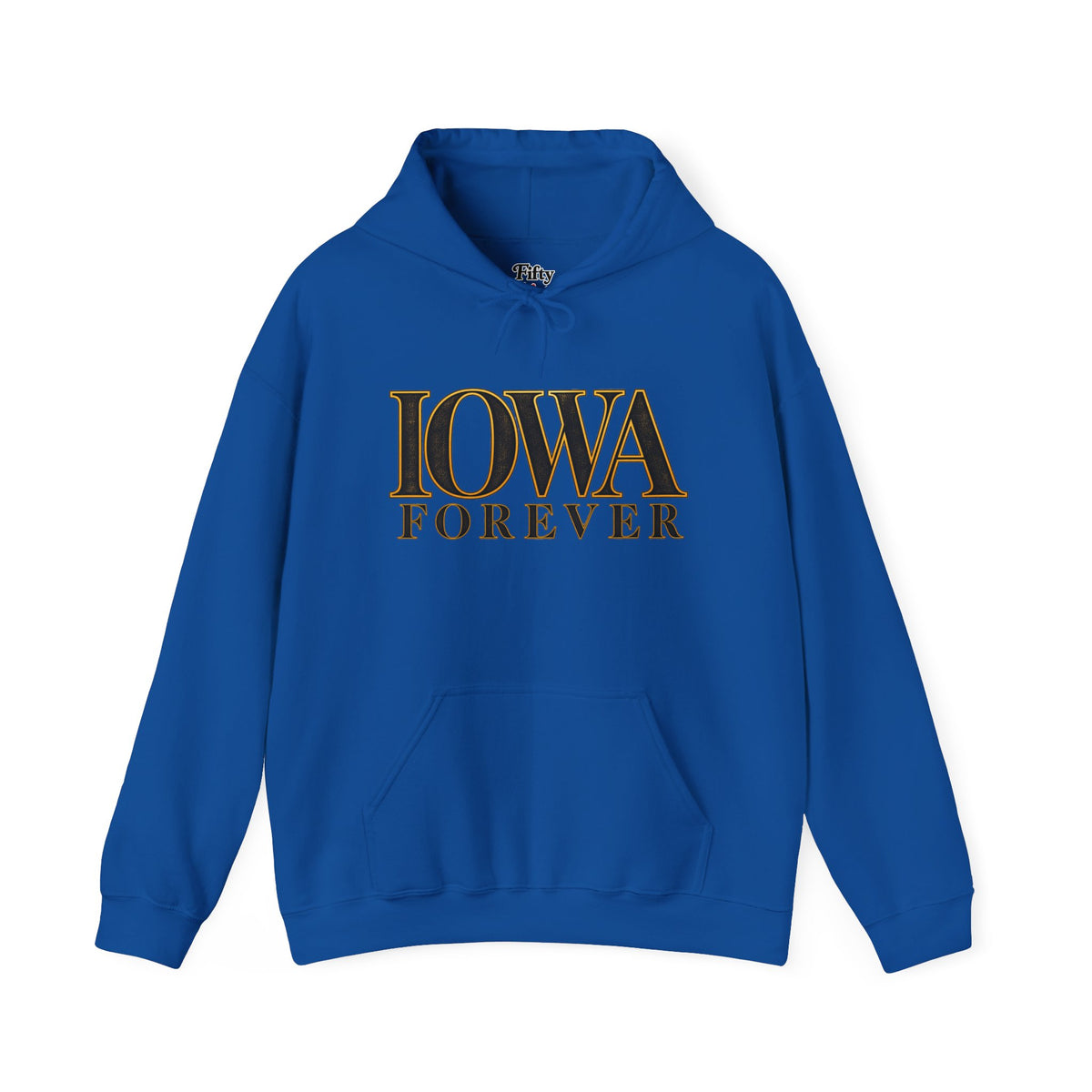 Iowa Forever Unisex Hoodie State Name Graphic