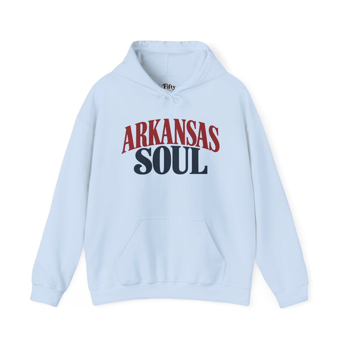 Arkansas Soul Unisex Hoodie State Name Graphic