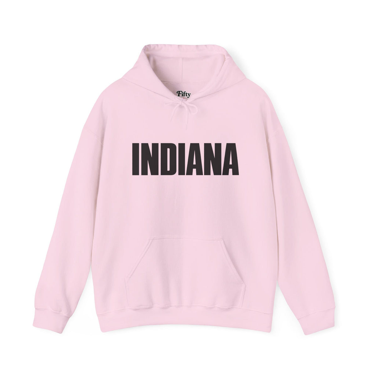 Indiana Unisex Hoodie State Name Graphic
