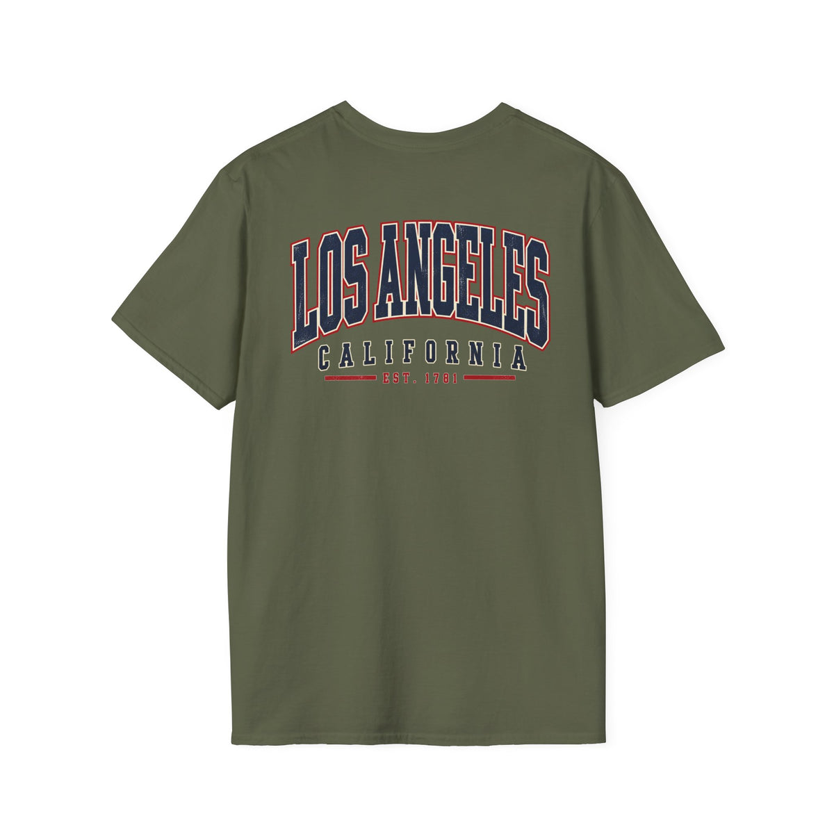 Los Angeles Varsity  Est. 1781 Unisex Softstyle Graphic Tee