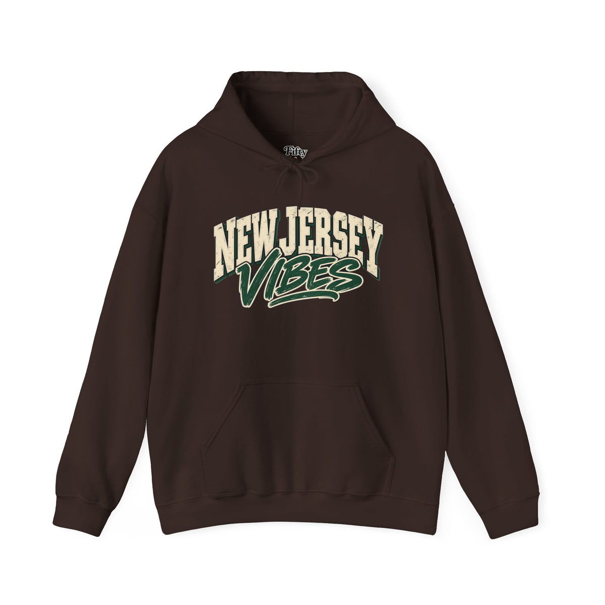 New Jersey Vibes Unisex Hoodie State Name Graphic